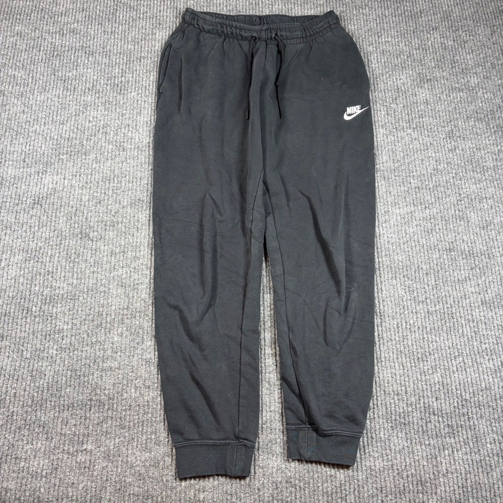 Nike Sweatpants Mens‎ Small Club Fleece Joggers Black BV4095-010